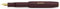 Kaweco CLASSIC SPORT Füllhalter Bordeaux mit vergoldeter Edelstahlfeder und Iridiumspitze für Tintenpatronen I Füllfederhalter 13 cm I Füller in Bordeaux I Federbreite: F (Fein)