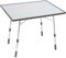 Lafuma Mobilier Mesa de jardín plegable con altura ajustable, 91x69 cm, Resistente a la intemperie, California, Carbón (Gris), LFM1491-3631