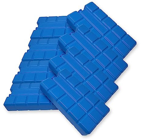 ToCi Kühlakkus Set 8X je 400 ml – Extra Starke & Dicke Kühlelemente für Kühltasche & Kühlbox | Wiederverwendbare Eisakkus BPA-frei | Lange Kühldauer & EU-Qualität