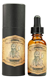 Beard Oil 1oz | Growth & Conditioning Serum for Men | Beard Softener & Nourishing Care | Benefits for a Thicker, Healthier-Looking Beard Appearance | Best Natural Beard Oil | Wildwood