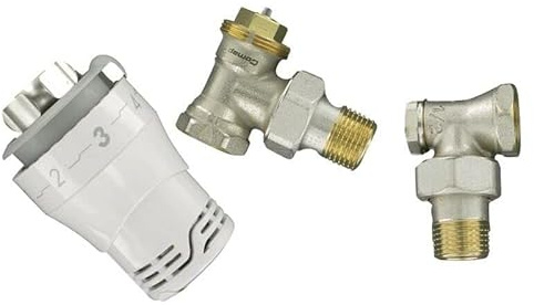 Comap S631682 - Senso cabeza termostática serie m28 con válvula de ángulo