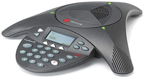 Polycom SoundStation2 Expandable Conference Phone, Analogue, Black