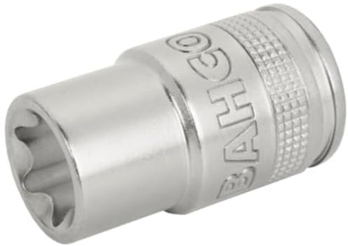 Vaso con cuadradillo de 1/2 con perfil E18 TORX® en blíster