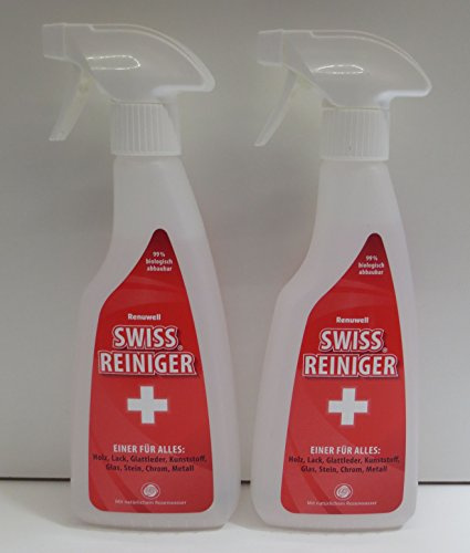 Renuwell Spar-Set 2x Swiss-Reiniger 500 ml Möbelpflege