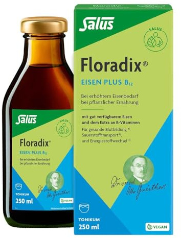 Floradix Eisen plus B12 vegan Tonikum 250 ml
