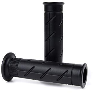 Domino 1295358 Manopole, Termoplastico, Nero, Confezioni da 2