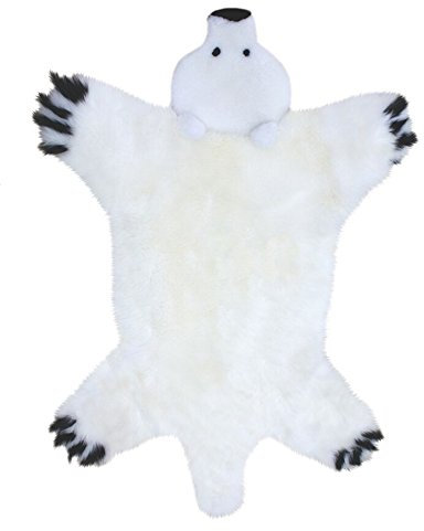 HEITMANN Spieltteppich Eisbär aus australischem Lammfell ca. 130x80 cm