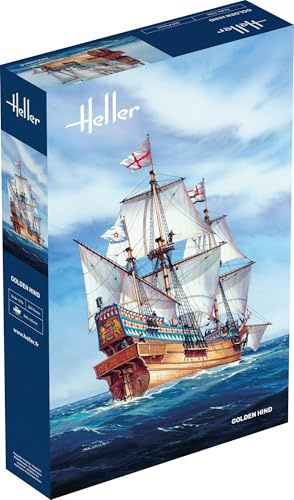 Heller 80829 Modellbausatz Golden Hind