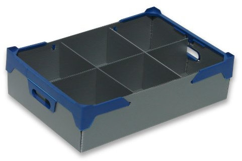Glassjack - Glassware Storage or Packing Box for Glass or Item Max Width 163mm, Max Height 115mm - 6 Cells