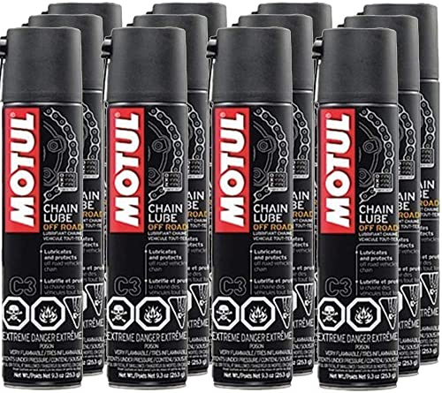 Motul 103245-12 C3 Chain Lube Off Road Case 12x9.3oz.