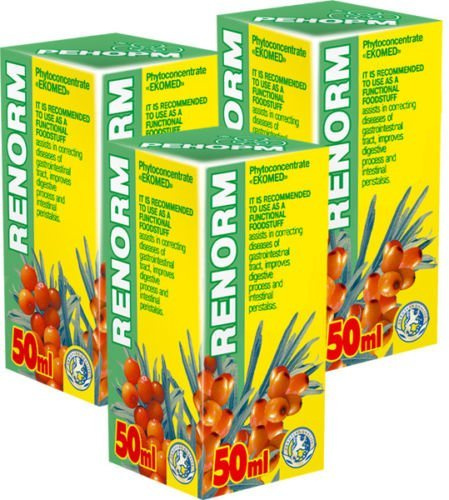 Renorm PhytoConcentrate 150ml - 21 Day Course - Natural Plant Extracts - Digestion Health - Ulcer of Stomach & Duodenum - Gastritis - Heartburn - IBS