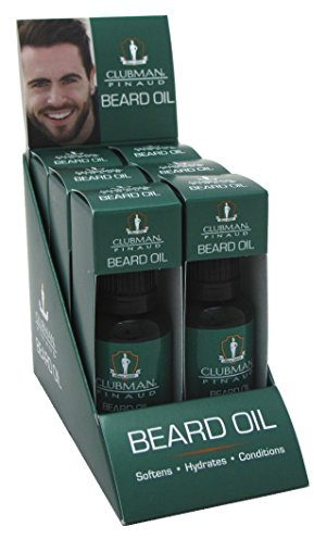 Clubman Beard Oil 1 Ounce (6 Pieces) Display (29ml)