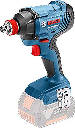 Bosch Professional GDX 18 V - 180 Rotary Impact Wrench 18 V System (Without Battery, Max. Torque: 180 Nm, In Box)