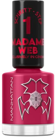 Manhattan SUPER GEL Nagellack Madame Web Ladies Night, Gel Maniküre Effekt ganz ohne UV Licht – Nail Polish mit bis zu 14 Tagen Halt