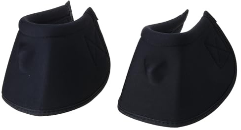 Oxxggkao Resistente allo strappo Cavallo Campane Protettive Zoccoli Stivali Protezioni Gusci Morbidi Overreach Gear Gear Accessori per Attrezzature di Formazione