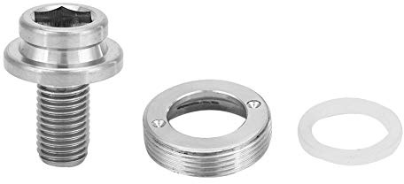 kurbelschraube, kurbel schrauben,Linsenkopfschrauben, M8 * 15mm Mountain Road Bike Kurbelschraube Innenlager BB Achsschrauben Kit Sechskant Kurbelarm-Befestigungsschraube mit