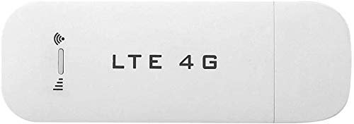 Adaptador de Red USB, 32 GB Memoria+Antena WiFi 4G/3G Incorporada, Dongle 4G LTE WiFi Mini Enrutador de Hotspot inalámbrico Módem Stick, para PC Computadora portátil de Escritorio(No soporta WiFi)