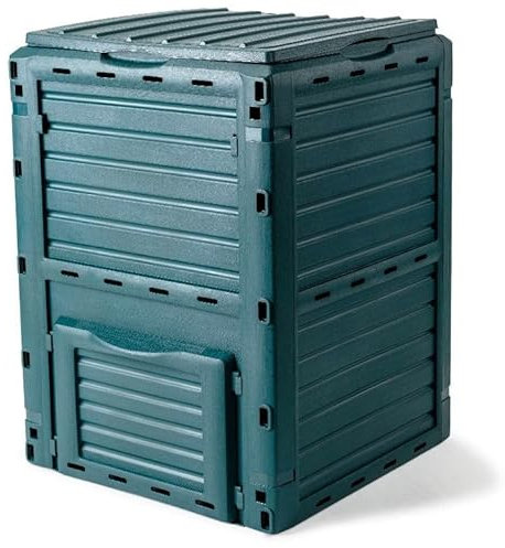 fadi Compostiera da Giardino 300 Litri Composter Verde