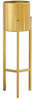 LDIW Blumenständer Metall Pflanzenständer Blumentreppe für Balkon Wohzimmer Outdoor Garten runder Blumenständer im modernen Design,68 * 20cm