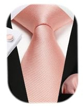 Enlision Herren Krawatte Hochzeit Krawatten Krawatte und Einstecktuch Manschettenknöpfe Set Seide Paisley Seidenkrawatte mit Taschentuch Einfarbig in Verschiedenen Farben