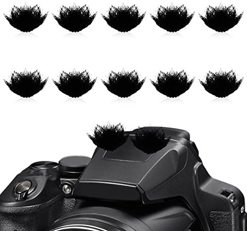 TOYMIS 10pcs Mikrofon Windfilter Windschutz Kamera Mic Muff - 20cs Wind Muff Aufkleber - Windschutzscheibe Windabdeckung für Outdoor-Aufnahmen