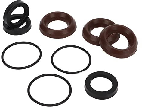Kit D'emballage de 9 Pièces pour Nettoyeur Haute Pression, Kit de Joint de Pompe de Nettoyeur Haute Pression en Caoutchouc AR1857 pour Annovi Reverberi 18 Mm RKA XR RKV XRC XRA