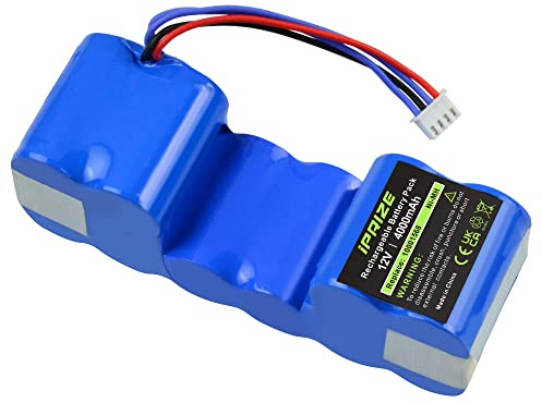 iPrize 12V 4000mAh NiMH batteria di ricambio per ECOVACS Deebot 900, 600, 700, M88, DE33, DE35, DG710, DG716 OZMO 610, 901, 902 Robot aspirapolvere per la casa