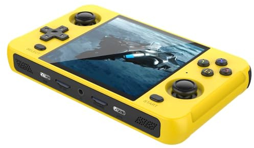 NULA R40S Retro Handheld Game Console, Built in 10000+Games 64G+16G, 4.0-inch IPS Screen RK3566 Linux System Retro Arcade Video Player, 4000mAh 8 Hours Battery