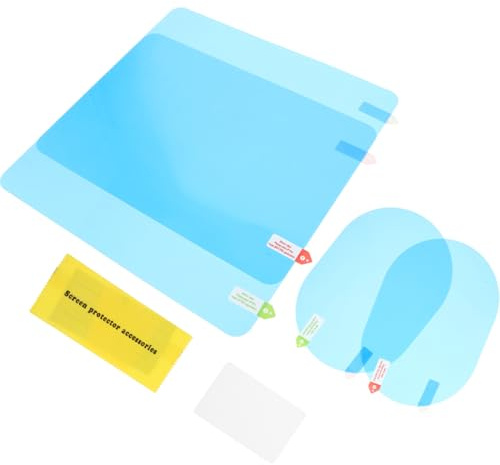 Ciieeo 4piezas Película Protectora Antivaho Para Espejos Retrovisores Láminas Para Coche Suv Camión Remolque