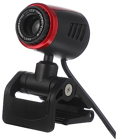 EXCEART Cámara Web USB para Computadora Ajuste Automático y Carga USB, Resolución 640x480, Adecuado para Videoconferencias y Reuniones en Línea