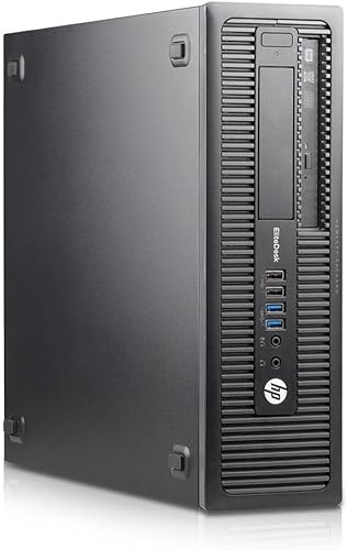 HP EliteDesk 800 G1 - Ordenador de sobremesa (Intel Core i5-4570, 16GB de RAM, Disco SSD 240GB, Lector DVD, Windows 11 Pro) - Negro (Reacondicionado) (Sin Periféricos)