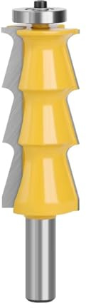 Fraise à bois style volet, tige de 12 mm (1/2 po), for portes et fenêtres, outil de sculpture sur bois(12.7mm)