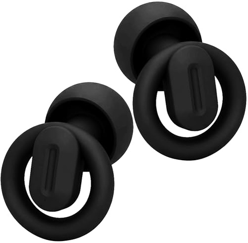 ASTINSS High-Fidelity Noise Reduction Earplugs – 27 dB NRR Reusable Silicone Ear Plugs for Sleeping, Travel, Concerts, Work & Study – Comfortable Hypoallergenic Ear Protection with Carry Case