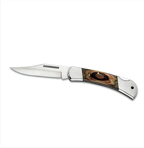 Herbertz Taschenmesser - Heftlänge 11 cm - AISI 420 - Pakkaholz - preiswert