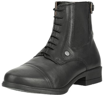 SUEDWIND FOOTWEAR stövel »Kids BZ LACE« med snörning och dragkedja bak. Bekväma stövlar av äkta läder | ridsko för barn med fin passform | stövelstorlekar 29–36 | Färg: Svart svart 34 EU