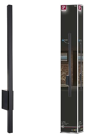 Paulmann 94742 LED Utomhusbelysning Väggarmatur Stan Saltvattenresistent IP44 800 mm 3000 K 11,5 W 300 lm 230 V Antracit Aluminium Varmvitt