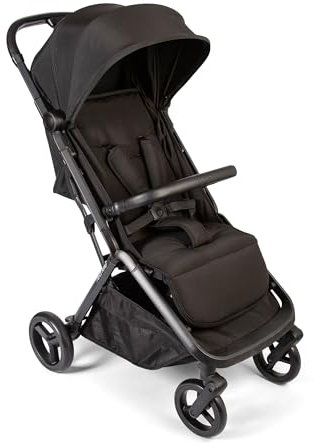 Push Me Astro Stroller with Auto Compact Fold - Black