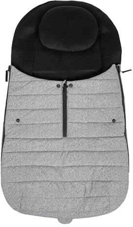 Altabebe AL2700-10 övergångsåkpåse buggy med kudde, ljusgrå