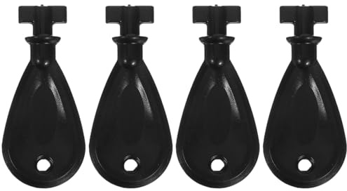OUNONA 4Er Set Papierspenderschlüssel Für Handelsübliche Papierhandtuchspender Und Toilettenpapierspender Gewerbliche Nutzung Einfaches Öffnen Und Austausch