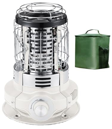 Riscaldatore esterno, Riscaldatore da patio - Riscaldatori per garage,Stufe da giardino per esterni Stufa elettrica leggera per garage da 1500 W per esterni e interni