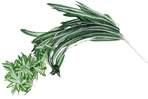 Ciieeo Faux Plant Hanging Decoration Chlorophytum Wall Hanging Artificial Greenery Fake Plant Pendant for Indoor Outdoor Garden Wall Décor