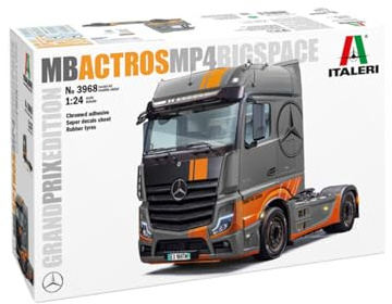 Italeri 3968 1:24 Mercedes-Benz A. MP4 BigSpace GP E. - Bausatz, Standmodellbau, Basteln, Hobby, Kleben, Plastikbausatz, detailgetreu, Mehrfarbig