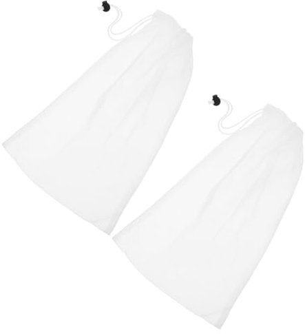 Happyyami Pool-Skimmer-socken 2 Ersatz-netzbeutel Socken Laubsauger-netzbeutel Für Die Poolreinigung