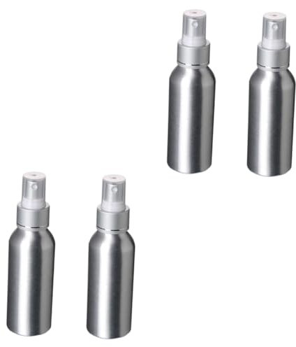 VICASKY 4pcs Empty Spray Bottle Perfume Travel Bottles Fine Mist Nozzle Random Color