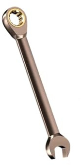 SQIANKUN Set Chiavi Inglesi Chiavi a cricchetto dorate flessibili da 1 pezzo Chiavi dinamometriche universali for strumenti di riparazione auto Utensile manuale metrico Chiavi Inglesi(14mm)