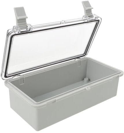 Didiseaon Boîte De Jonction Étanche Extérieure Boîtier Électrique 7.87X3.94X2.76 in Coffret Étanche Pour Câble Installation Facile Pour Câblage Intérieur Et Extérieur