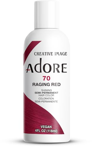 Glänzende semi-permanente Haarfarbe, Raging Red, 118 ml
