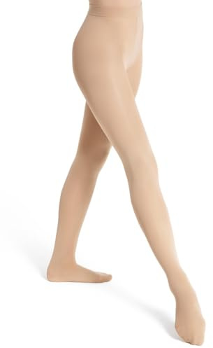 Capezio Women's Ultra Soft Transition Tight Fest, Caramel-3er Pack, S-M