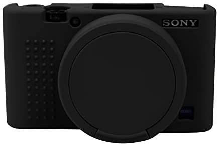 Easy Hood Schutzhülle für Sony Cyber-Shot RX100 VII DSC-RX100M7 Digitalkamera, weiches Silikon, Schwarz