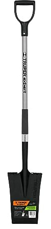 Truper PES-X, Pala escarramán, Mango Acero, puño 'Y', Truper Expert